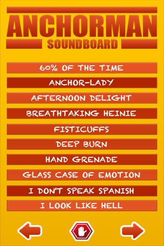 Anchorman- Premium Soundboard Android Entertainment