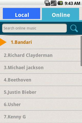 Free Music Top Male Artist Android Entertainment