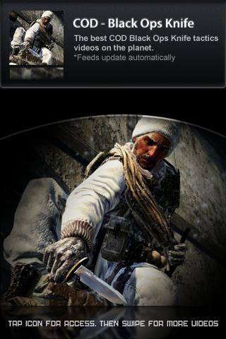 COD Black Ops Knife Android Entertainment