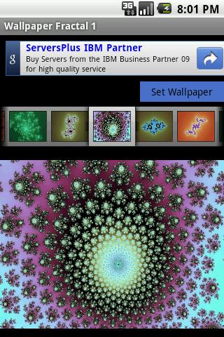 Wallpaper Fractal 1 Android Entertainment