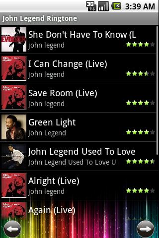 John Legend Ringtone Android Entertainment