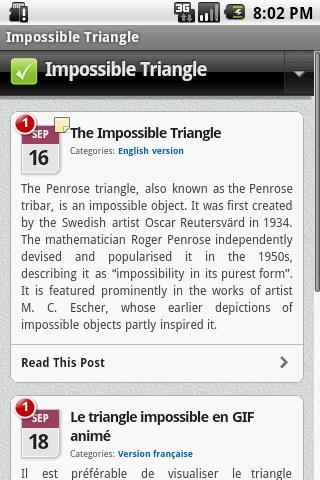 Impossible Triangle Android Entertainment