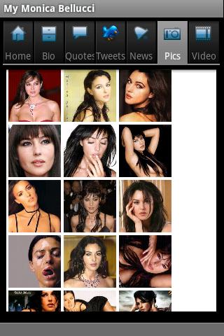 My Monica Bellucci Android Entertainment