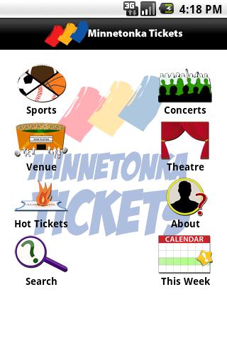 Minnetonka Tickets Android Entertainment