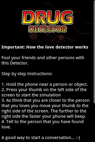 Drug Detector Android Entertainment