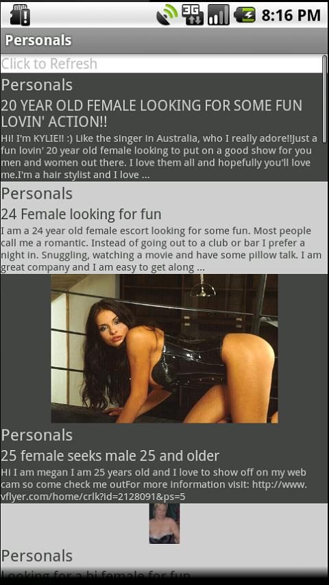 Personal Escorts Android Entertainment