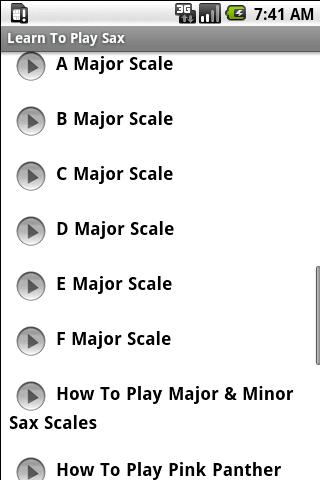 Learn To Play Saxophone Android Entertainment