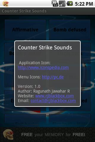 Counter Strike Sounds Android Entertainment