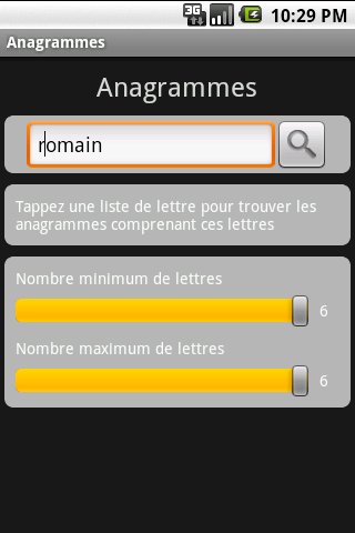 Anagrammes Android Entertainment