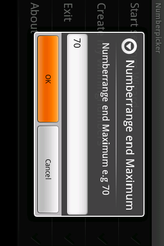 Universal NumberPicker Android Entertainment
