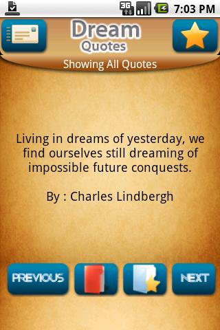 Dream Quotes Android Entertainment