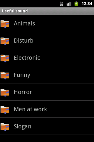 Useful sound Android Entertainment