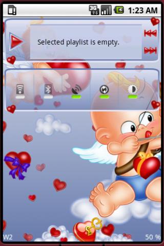 Open Home Skin CUPID Android Entertainment