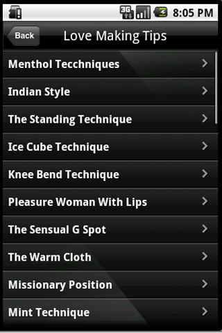 Love Making Tips Android Entertainment