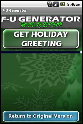Holiday FU Generator (Ad Free) Android Entertainment