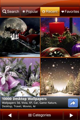 2010 Christmas3 Wallpapers Android Entertainment