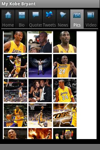 My Kobe Bryant Android Entertainment