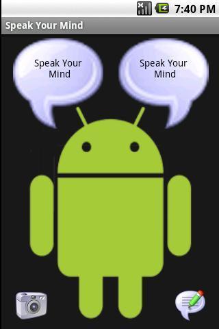 Speak Your Mind Android Entertainment