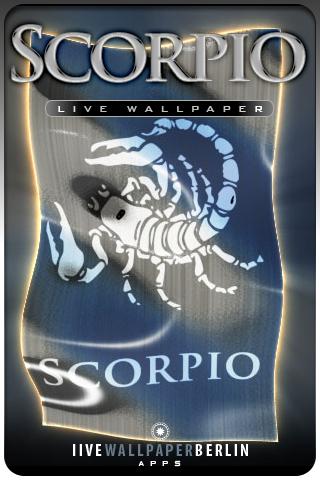 SCORPIO live wallpapers Android Entertainment