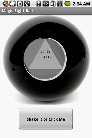 Magic Eight Ball Android Entertainment