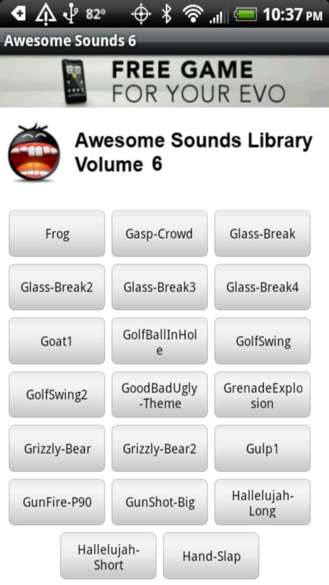 Awesome Sounds Library 6 Android Entertainment
