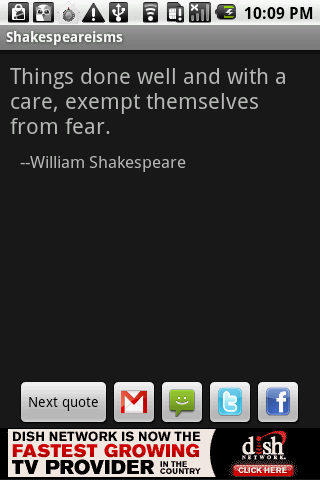 Shakespeareisms Android Entertainment