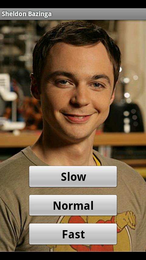 Sheldon Bazinga Android Entertainment