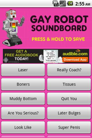 Gay Robot Soundboard Android Entertainment