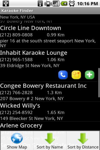 Karaoke Finder Android Entertainment