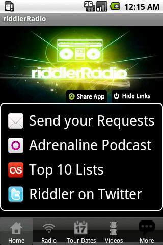 riddlerRadio Android Entertainment
