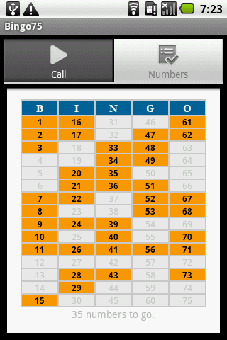 Bingo75 (Trial) Android Entertainment