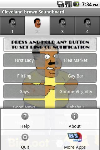 Cleveland Brown Soundboard Android Entertainment