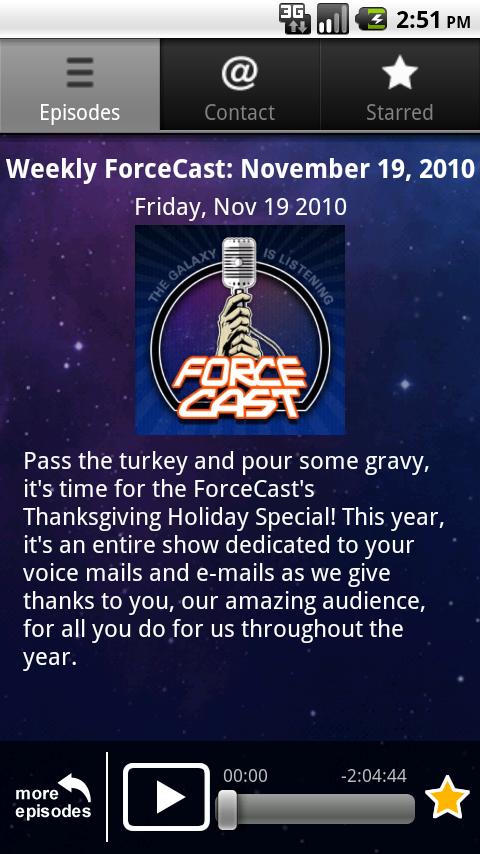 ForceCast Podcast App Android Entertainment