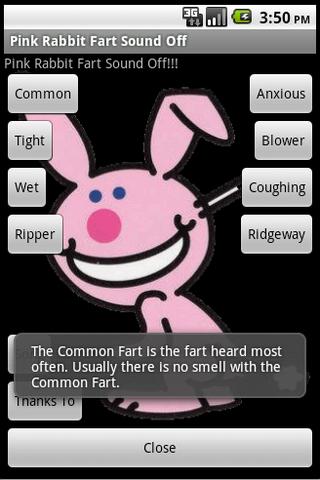 Pink Bunny Fart Sounds!!! Android Entertainment