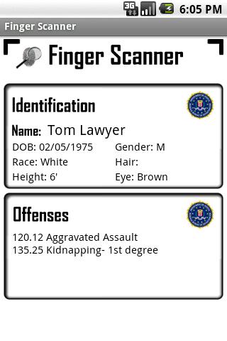 Fingerprint – Finger Scanner Android Entertainment
