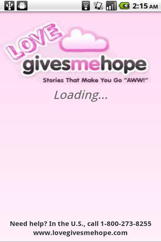 Love Gives Me Hope