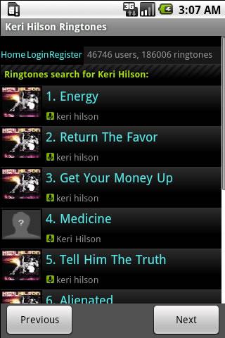 Keri Hilson Ringtones Android Entertainment