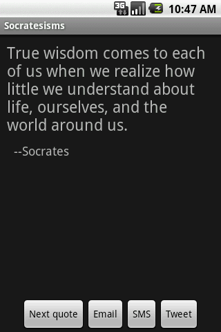 Socratesisms Android Entertainment