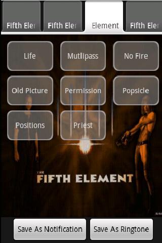 Fifth Element Ringtones Android Entertainment