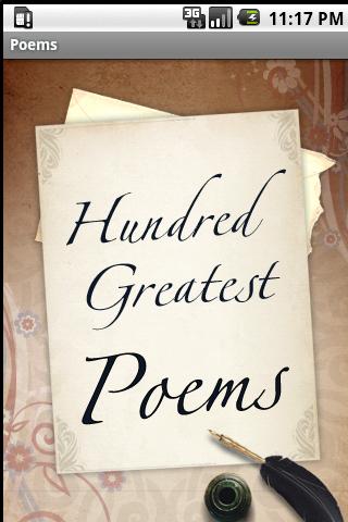 Hundred Greatest Poems Android Entertainment