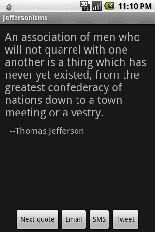 Jeffersonisms Android Entertainment