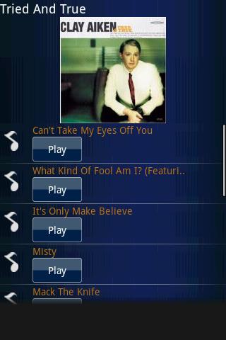 Clay Aiken-[Tried And True] Android Entertainment