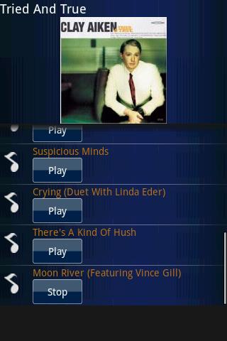 Clay Aiken-[Tried And True] Android Entertainment