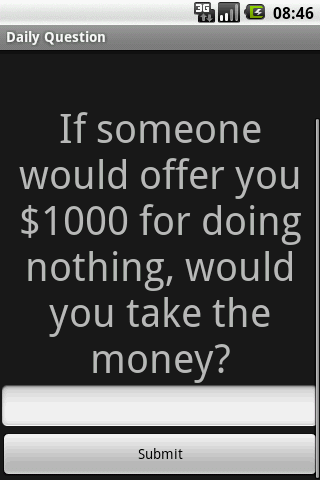 Daily Question