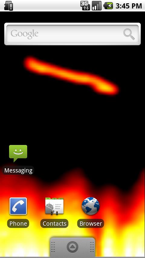Fire Live Wallpaper Android Entertainment