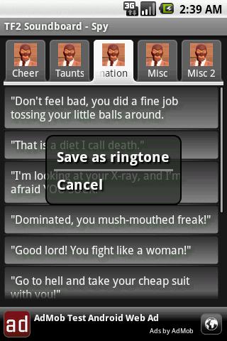 TF2 Soundboard – Spy Android Entertainment