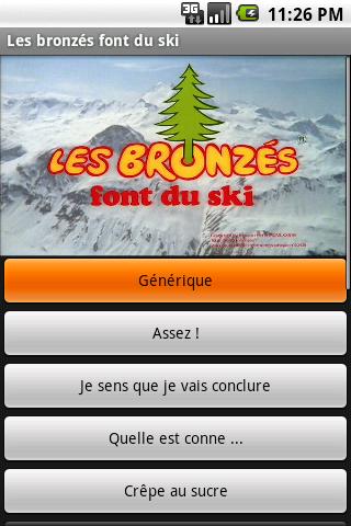 Les Bronzes Sampler Android Entertainment