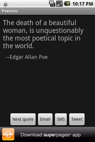 Poeisms Android Entertainment