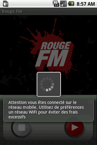 Rouge FM player Android Entertainment