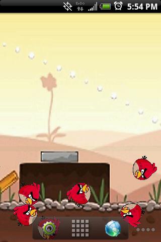 ANGRY BIRDS hi-def Live Android Entertainment